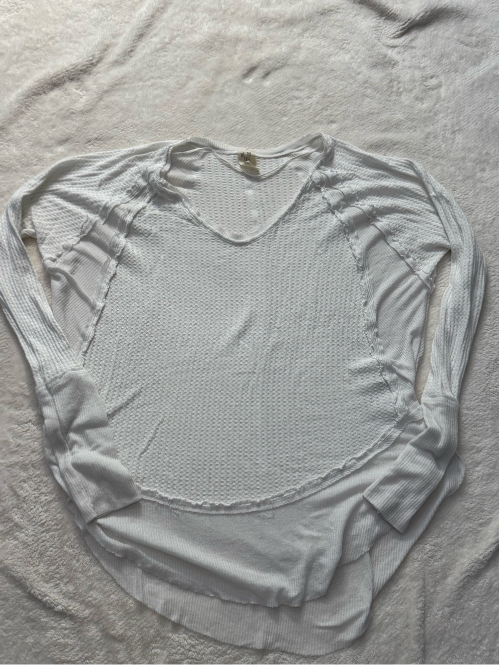 Free People Catalina Waffle Thermal Tunic - Picture 3 of 5